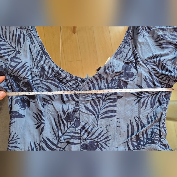 Roxy | Blue Heaven Lirely Floral A-Line Mini Dress in Large - Picture 11 of 11